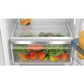 Bosch kil22vfe0, series 4, built-in refrigerator with freezer compartment, 88 x 56 cm, flat hinge
