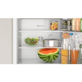 Bosch kil32nse0, series 2, built-in refrigerator with freezer compartment, 102.5 x 56 cm, drag hinge