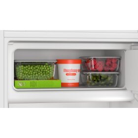 Bosch kil425se0, series 2, built-in refrigerator with freezer compartment, 122.5 x 56 cm, drag hinge