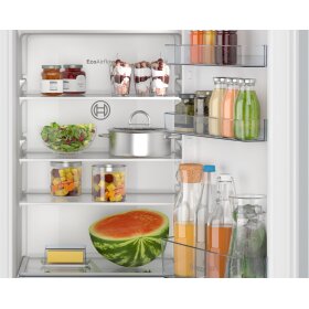 Bosch kil425se0, series 2, built-in refrigerator with freezer compartment, 122.5 x 56 cm, drag hinge