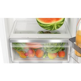 Bosch kil42add1, Series 6, Built-in refrigerator with freezer compartment, 122.5 x 56 cm, flat hinge with soft closing drawer