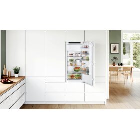 Bosch kil42vfe0, series 4, built-in refrigerator with freezer compartment, 122.5 x 56 cm, flat hinge