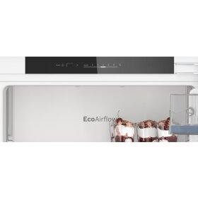 Bosch kir21vfe0, series 4, built-in refrigerator, 88 x 56 cm, flat hinge