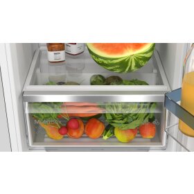 Bosch kir21vfe0, series 4, built-in refrigerator, 88 x 56 cm, flat hinge