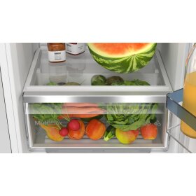 Bosch kir21vfe0, series 4, built-in refrigerator, 88 x 56 cm, flat hinge