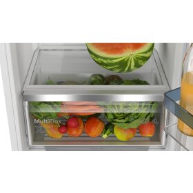 Bosch kir41vfe0, series 4, built-in refrigerator, 122.5 x 56 cm, flat hinge