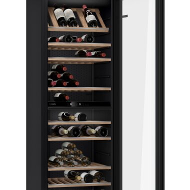 Bosch kwk36abga, series 6, wine refrigerator with glass door, 186 x 60 cm