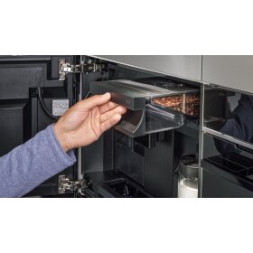 Siemens CT718L1B0, iQ700, built-in fully automatic coffee machine, black, water tank