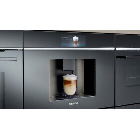 Siemens CT718L1B0, iQ700, built-in fully automatic coffee machine, black, water tank
