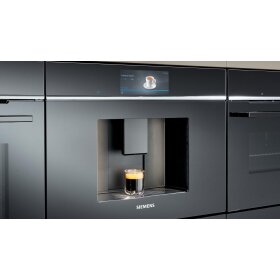 Siemens CT718L1B0, iQ700, built-in fully automatic coffee machine, black, water tank