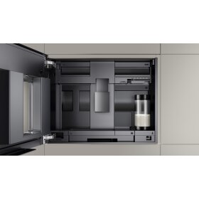 Siemens CT718L1B0, iQ700, built-in fully automatic coffee machine, black, water tank