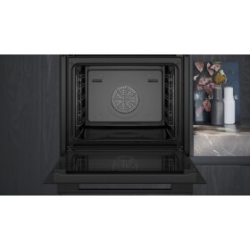 Siemens hs736g1b1, iQ700, built-in steam oven, 60 x 60 cm, black, stainless steel