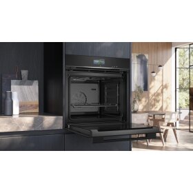 Siemens hs736g1b1, iQ700, built-in steam oven, 60 x 60 cm, black, stainless steel