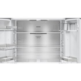 Siemens KF96NAXEA, iQ300, Kühl-Gefrier-Kombination, mehrtürig, 183 x 90.5 cm, Gebürsteter schwarzer Stahl AntiFingerprint, Total noFrost