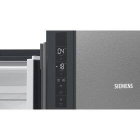 Siemens KF96NVPEA, iQ300, fridge-freezer combination, multi-door, 183 x 90.5 cm, stainless steel antiFingerprint