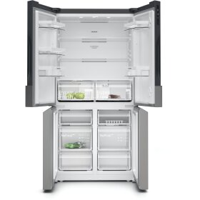 Siemens KF96NVPEA, iQ300, Kühl-Gefrier-Kombination, mehrtürig, 183 x 90.5 cm, Gebürsteter Stahl AntiFingerprint, Total noFrost