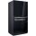 Siemens kf96rsbea, iQ700, Fridge-freezer multi-door, glass front, 183 x 90.5 cm, Black