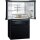 Siemens kf96rsbea, iQ700, Fridge-freezer multi-door, glass front, 183 x 90.5 cm, Black