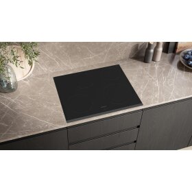 Siemens EA631GNA1E, iQ300, electric hob, 60 cm, stove-controlled, black, frameless