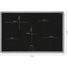 Siemens eh845bfb5e, iQ300, induction hob, 80 cm