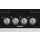 Siemens er6a6pb70d, iQ700, Gas cooktop, 60 cm, Glass ceramic, Black