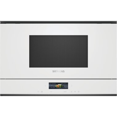 Siemens bf722l1w1, iQ700, built-in microwave, white