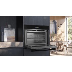 Siemens CE732GXB1, iQ700, Einbau-Mikrowelle, 60 x 45 cm, Schwarz, Edelstahl