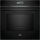 Siemens hm736g1b1, iQ700, built-in oven with microwave function, 60 x 60 cm, black, stainless steel