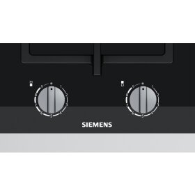 Siemens ER3A6BB70D, iQ700, Domino-Kochfeld, Gas, 30 cm, Glaskeramik, Schwarz