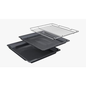 Siemens HB736G1B1, iQ700, Einbau-Backofen, 60 x 60 cm, Schwarz, Edelstahl