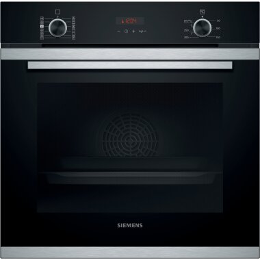 Siemens hr274abs0, iQ300, built-in oven with steam support, 60 x 60 cm, stainless steel