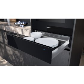 Siemens bi710c1b1, iQ700, warming drawer, 60 x 14 cm, black, stainless steel