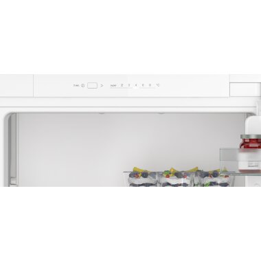 Siemens ki21rnse0, iQ100, built-in refrigerator, 88 x 56 cm, drag hinge