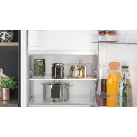 Siemens ki22l2fe1, iQ100, built-in refrigerator with freezer compartment, 88 x 56 cm, flat hinge