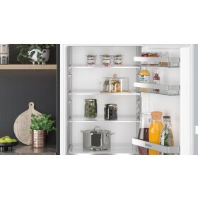 Siemens KI31R2FE0, iQ300, Einbau-Kühlschrank, 102.1 x 54.1 cm, Flachscharnier