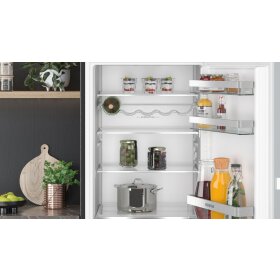 Siemens ki31rvfe0, iQ300, built-in refrigerator, 102.5 x 56 cm, flat hinge