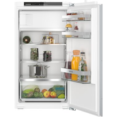Siemens KI32LVFE0, iQ300, Einbau-Kühlschrank mit Gefrierfach, 102.5 x 56 cm, Flachscharnier