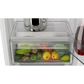 Siemens ki41rnse0, iQ100, built-in refrigerator, 122.5 x 56 cm, drag hinge