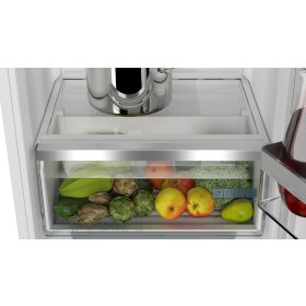 Siemens KI41RVFE0, iQ300, built-in refrigerator, 122.5 x 56 cm, flat hinge