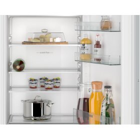 Siemens ki42l2fe1, iQ100, built-in refrigerator with freezer compartment, 122.5 x 56 cm, flat hinge