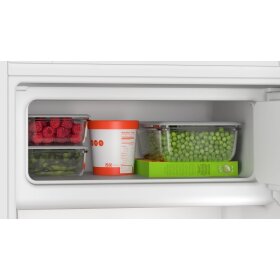 Siemens ki42lnse0, iQ100, built-in refrigerator with freezer compartment, 122.5 x 56 cm, drag hinge