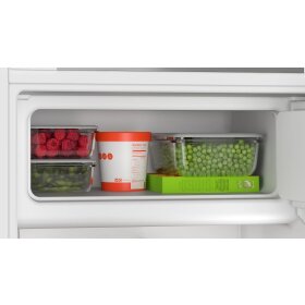 Siemens ki42lvfe0, iQ300, Built-in refrigerator with freezer compartment, 122.5 x 56 cm, flat hinge