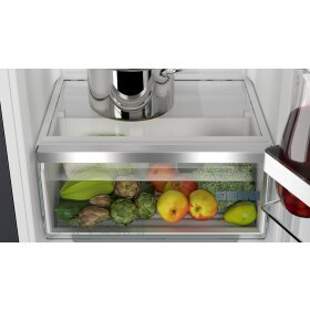 Siemens ki42lvfe0, iQ300, Built-in refrigerator with freezer compartment, 122.5 x 56 cm, flat hinge