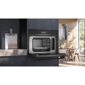 Siemens CD714GXB1, iQ700, Dampfgarer, 60 x 45 cm, Schwarz, Edelstahl