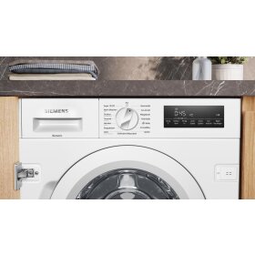 Siemens WI14W443, iQ700, Einbau-Waschmaschine, 8 kg, 1400...