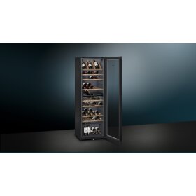 Siemens kw36katga, iQ500, wine refrigerator with glass...