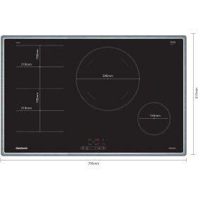 Constructa ca428255, induction hob, 80 cm