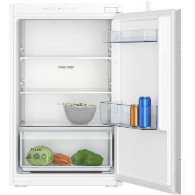 Constructa ck121nse0, built-in refrigerator, 88 x 56 cm, drag hinge