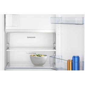 Constructa ck222nse0, built-in refrigerator with freezer compartment, 88 x 56 cm, drag hinge
