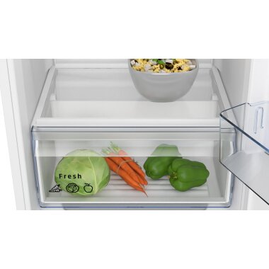 Constructa ck232nse0, Built-in refrigerator with freezer compartment, 102.5 x 56 cm, drag hinge